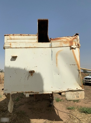 Semi Trailer 36' x 6' Damaged