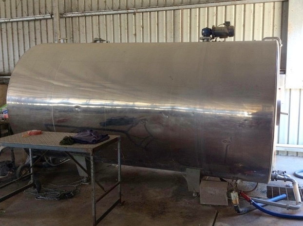 9600ltr Byford Milk Vat