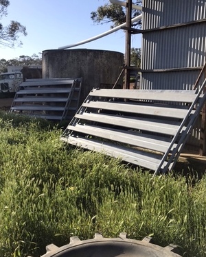Cattle yards and loading Ramp