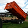 10t Farm Tipping Trailer with Auger