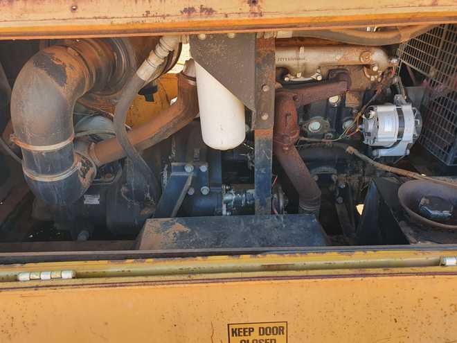 Under Auction - (A132) - Diesel Air Compressor 