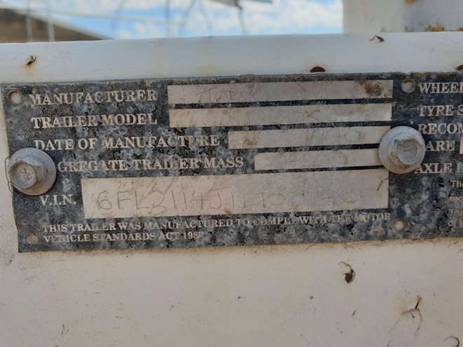 Plant Trailer - 1920mm x 5600mm