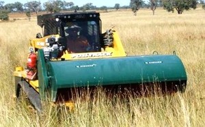 2 metre Brush Harvester for a Front Loader