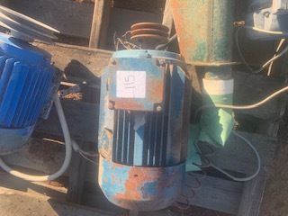 Under Auction - 5.5Hp 3 Phase Motor 
