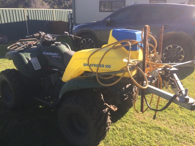 Kawasaki Workhorse Quad Bike