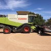 Claas Lexion Header & Macdon Front