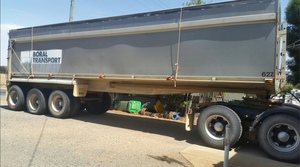 Volvo F10 with TOA 32 ft Aluminium Tipper