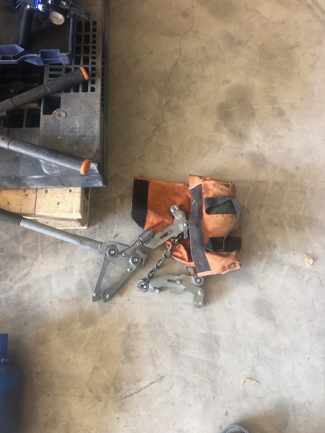 Fencing Contractors Equipment . to be sold as 1 lot