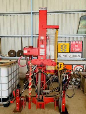 Farm Force Post Driver-Digger