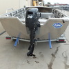 NEW 2018 CLARK 395 PREDATOR ALUMINIUM FISHING BOAT, USED 2016 SUZUKI 30 HP 2 STROKE OUTBOARD ENGINE, CHARGING SYSTEM DUNBIER TRAILER
