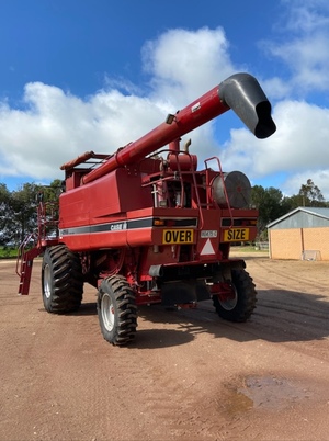 1997 Case IH 2166 Header with 25ft Front