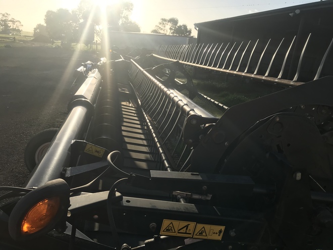 Macdon D65 45ft Header Front - Harvest Ready