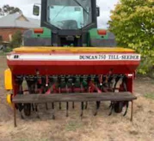 Duncan 750 till seeder 