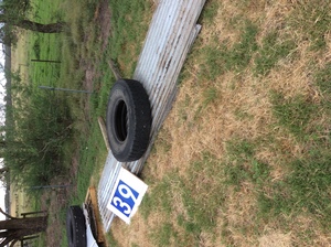 (A129) - Used Iron Sheets x 8Ft, 10 Ft  and 12 Ft