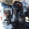 2016 SUZUKI DF30ATL 4 STROKE REMOTE OUTBOARD MOTOR,FUEL TANK, and NEW CONTROLS