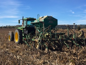 19 Tyne Shearer Trashworker with Simplicity 2x1T Airseeder