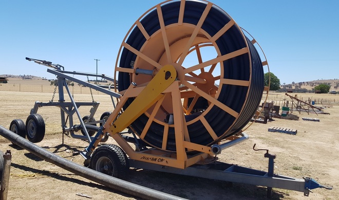 Southern Cross Turbine Drive Hard Hose Irrigator And Pump