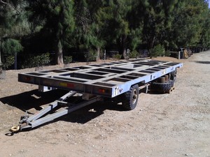 Heavy duty 11m Galvanised Trailer