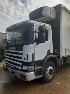 Scania  12 pallet refrigeration Tautlinner