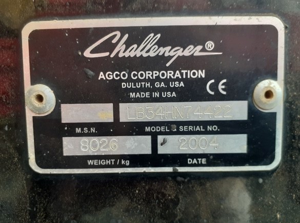 2004 LB 43 Challenger Baler