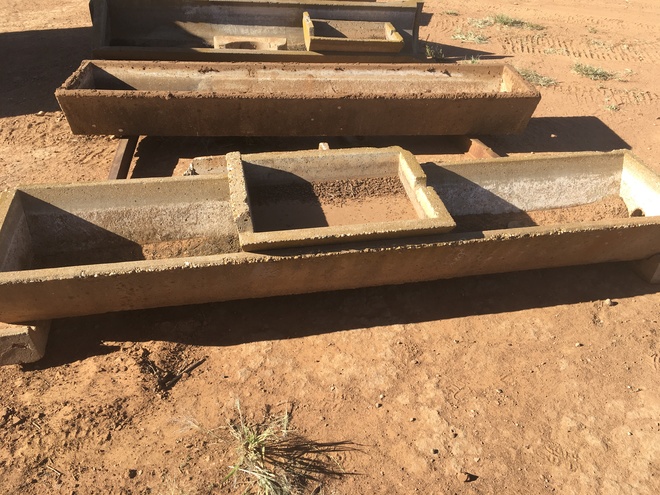 Under Auction - (A132) - Cement Water Troughs 