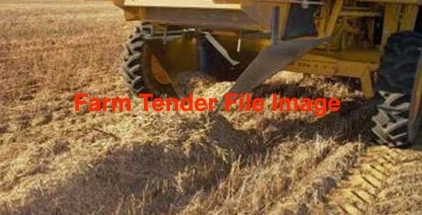 120mt Demeter Certified Biodynamic / Organic Lentil Header Straw 558kg 8x4x3 Bales