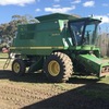 John Deere CTS 2 header and 936d front