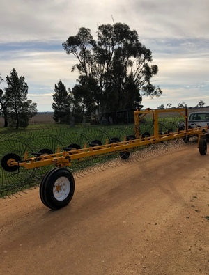 Ellsworth Hay Rake 11 Wheel