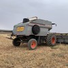 Under Auction - (A199) N6 Gleaner With 3x Fronts And Trailer 