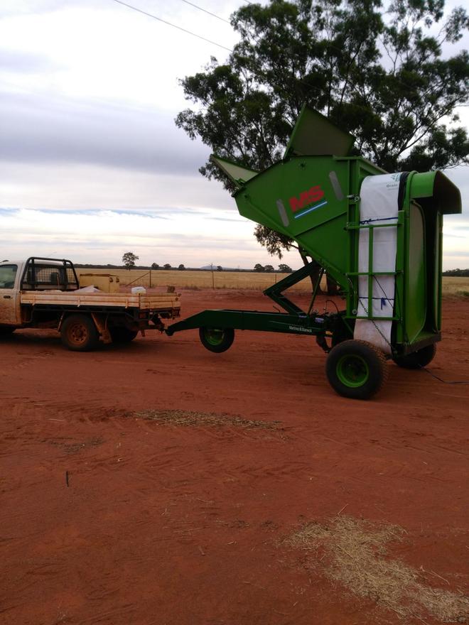 M & S Grain Bag Inloader