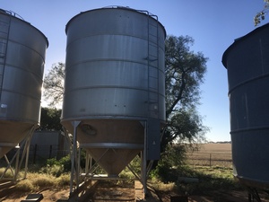 Under Auction (A132) - Kotzur Fertilizer Silo - 2% + GST Buyers Premium On All Lots