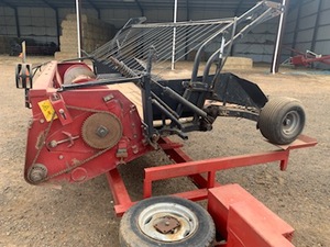 Case 2015 Pickup Front on Trailer