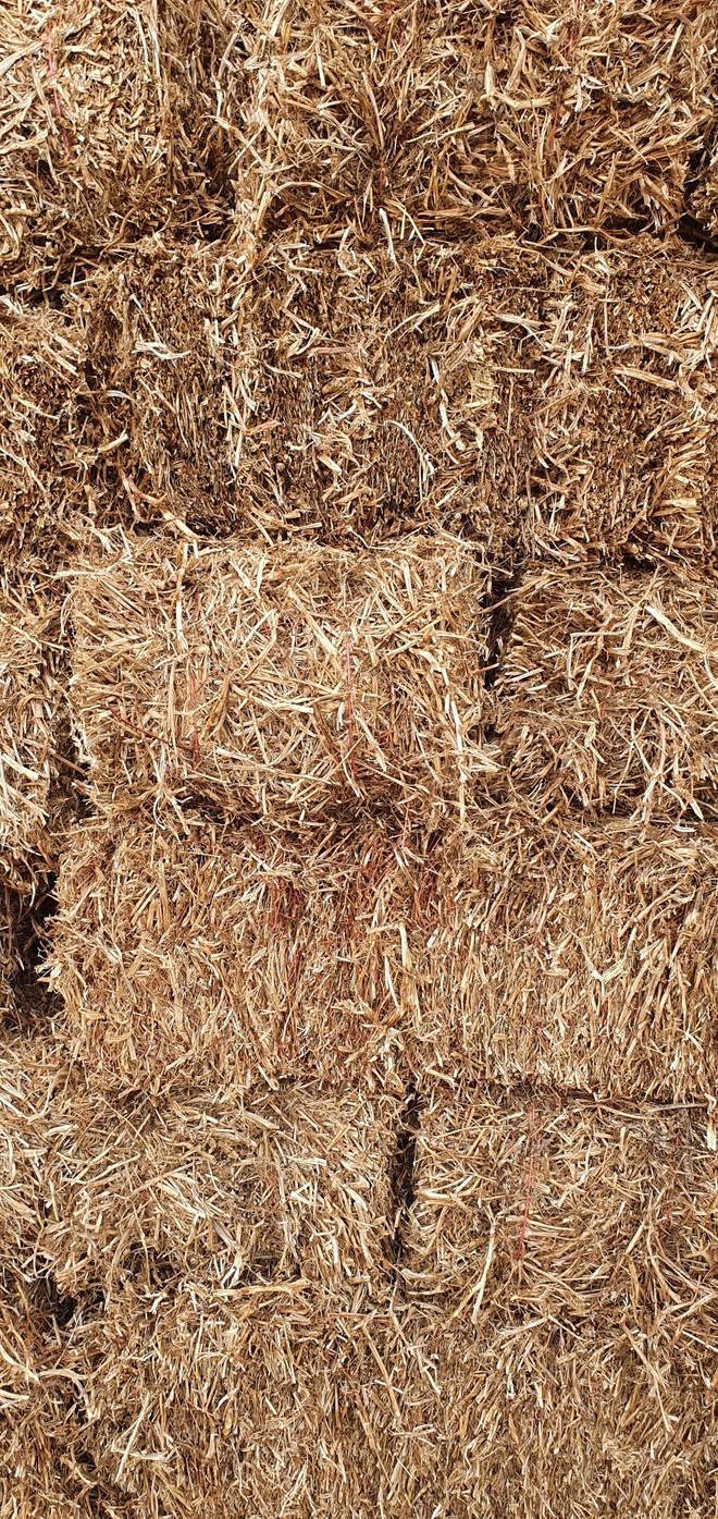 Pea straw