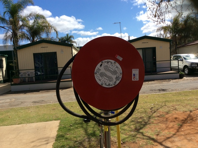Under Auction - Fire Hose and Reel - Auction on now, ends 19/10/19 at 11 am 