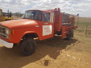 International D1410 4x4 Firetruck
