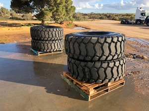 4 x BKT Earth Max Tyres