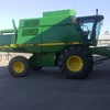 John Deere 9600  4WD Header with Shelbourne Reynolds Stripper front 20 ft