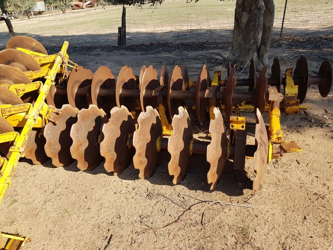 60 Plate Swingaway Offset Trailing Disc 25FT Cut 