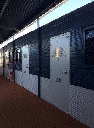 Near New 40 x KJM 15m x 3.5m Four Bedroom Cabins all with Ensuites