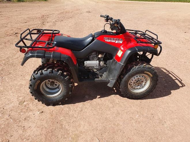 Honda 350 fourtrax ES electric shift.