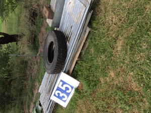 (A129) - 16 Used Iron Sheets x 10 Ft