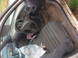 Ford Courier with Chest on back