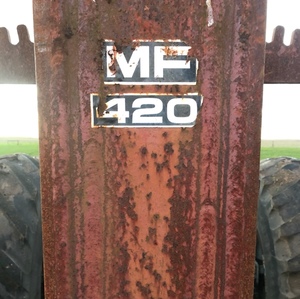 Truline / Massey Ferguson 420 post driver