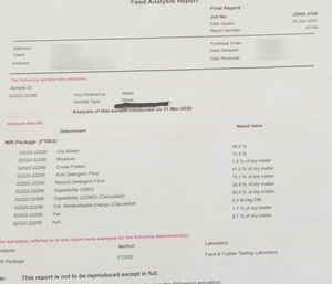 Wheat & Oat Straw 5x4 Bales