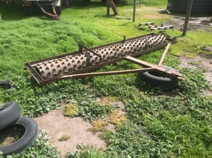 12ft steel spike roller.