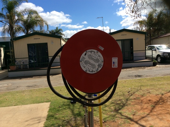 Under Auction - Fire Hose and Reel - Auction on now, ends 19/10/19 at 11 am 