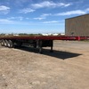 Open Flat Road Train set - 2 x 2013 Freighter Air Ride Open Flat Trailers and 2014 Maxitrans Air Ride Dolly