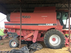 Case 1660 and 25ft Tyne Reel 1010 front price neg