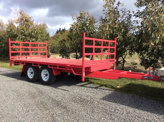 Flat Top Tandem Trailer