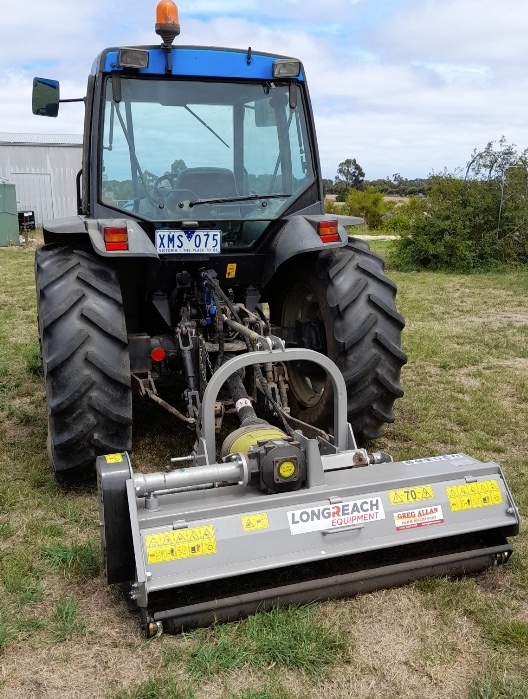 Landini Globus 65 Tractor with Burder 6050 XP FEL